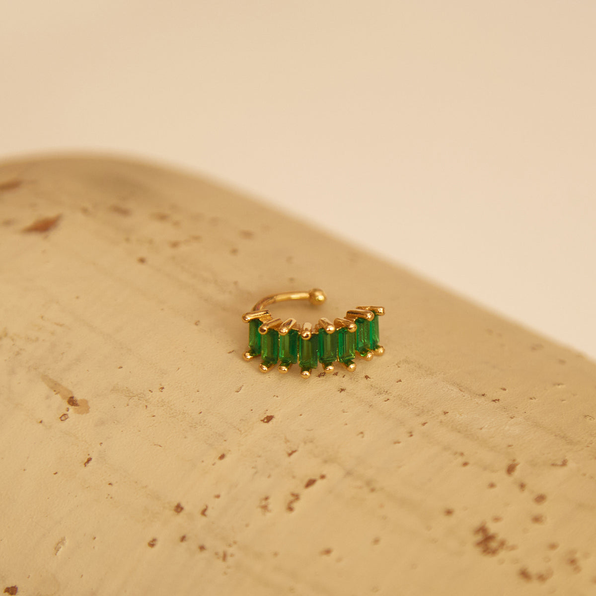 Earcuff Olivia Verde