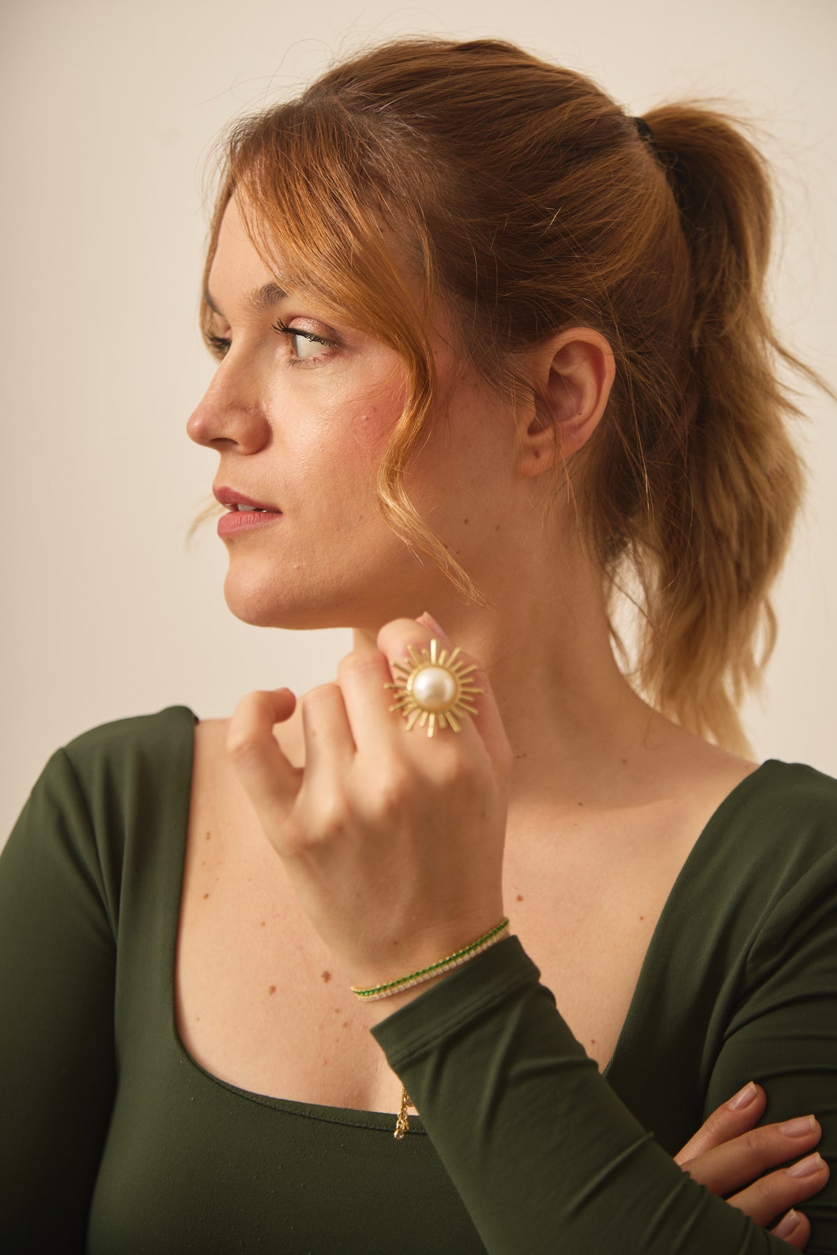 Anillo Perla